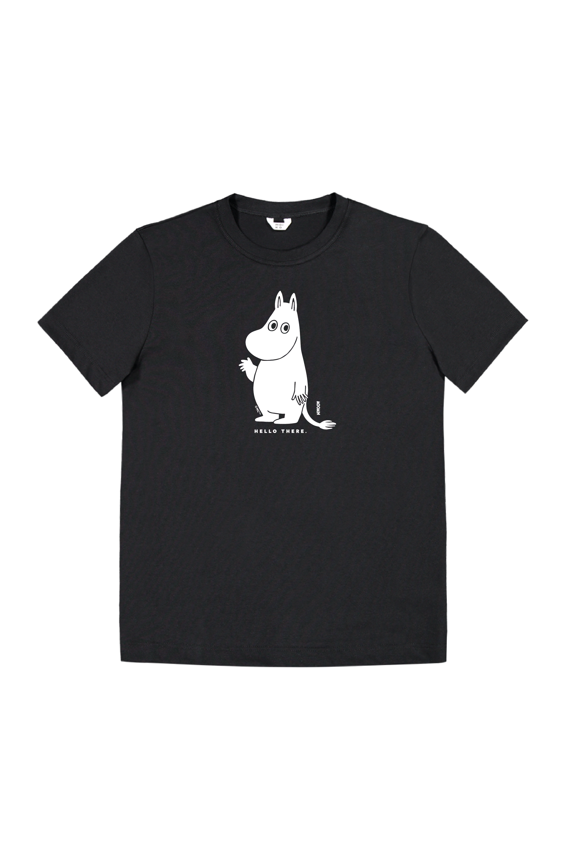 Hello There t-paita Musta