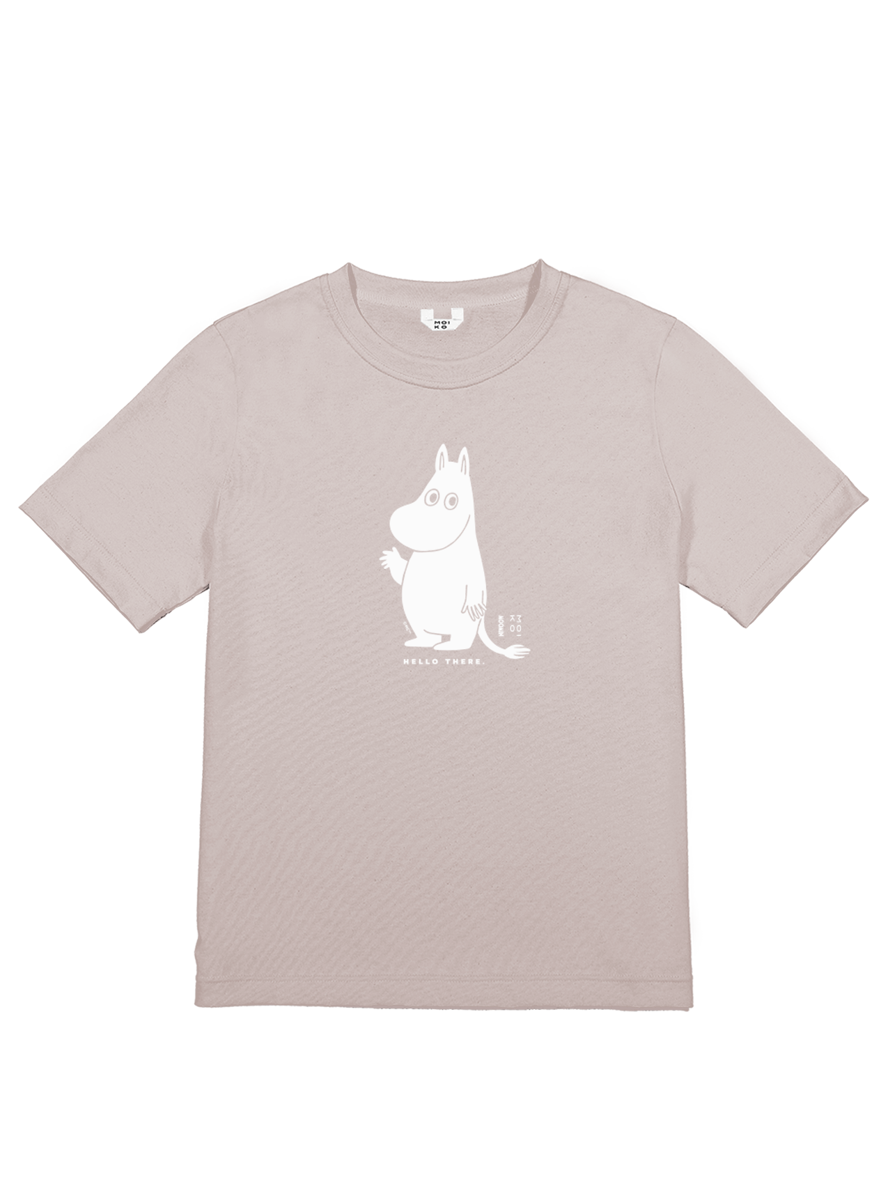 Hello There t-paita Beige Melange