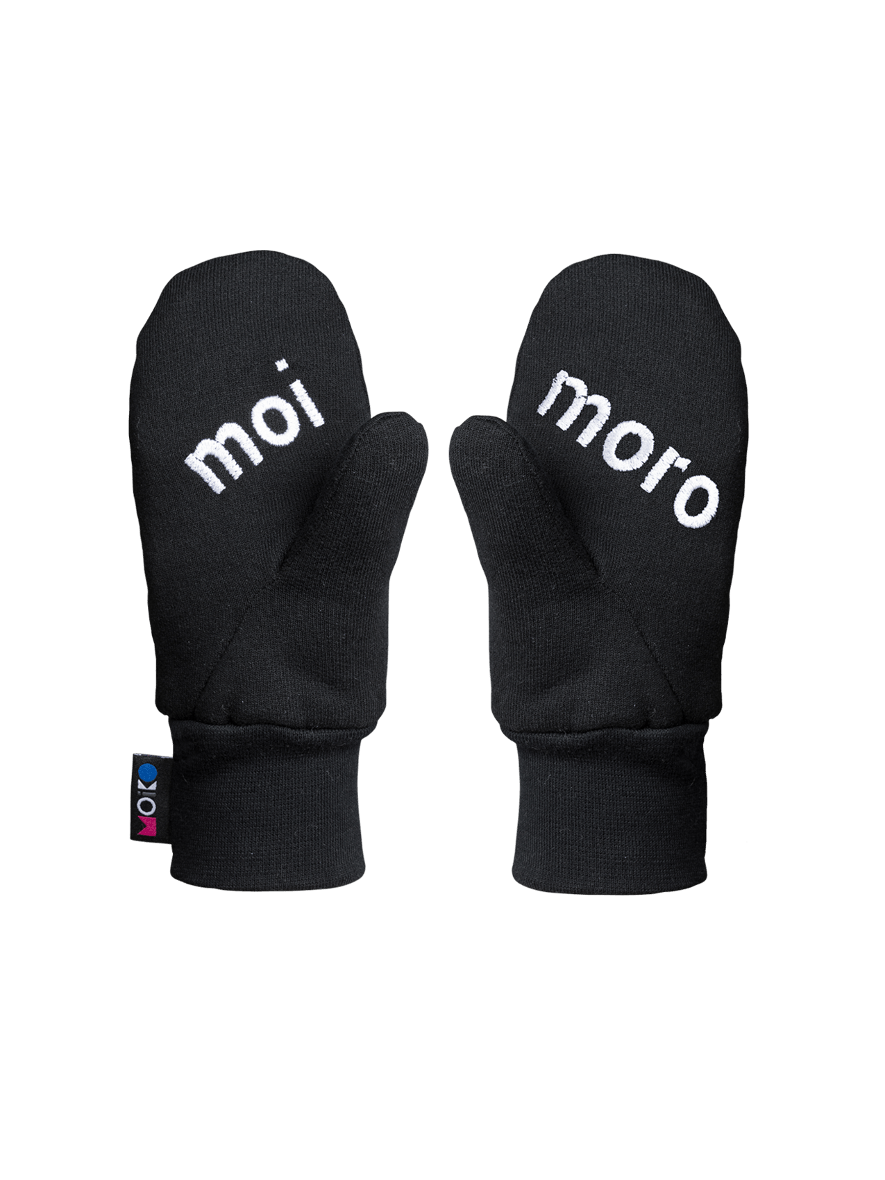 Moro-Moi lasten moikkauslapaset Musta