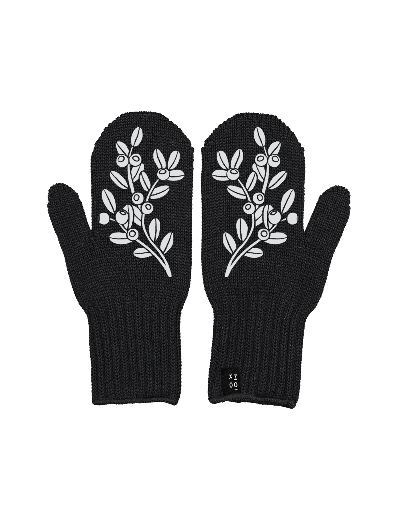 Mustikka lapaset Musta