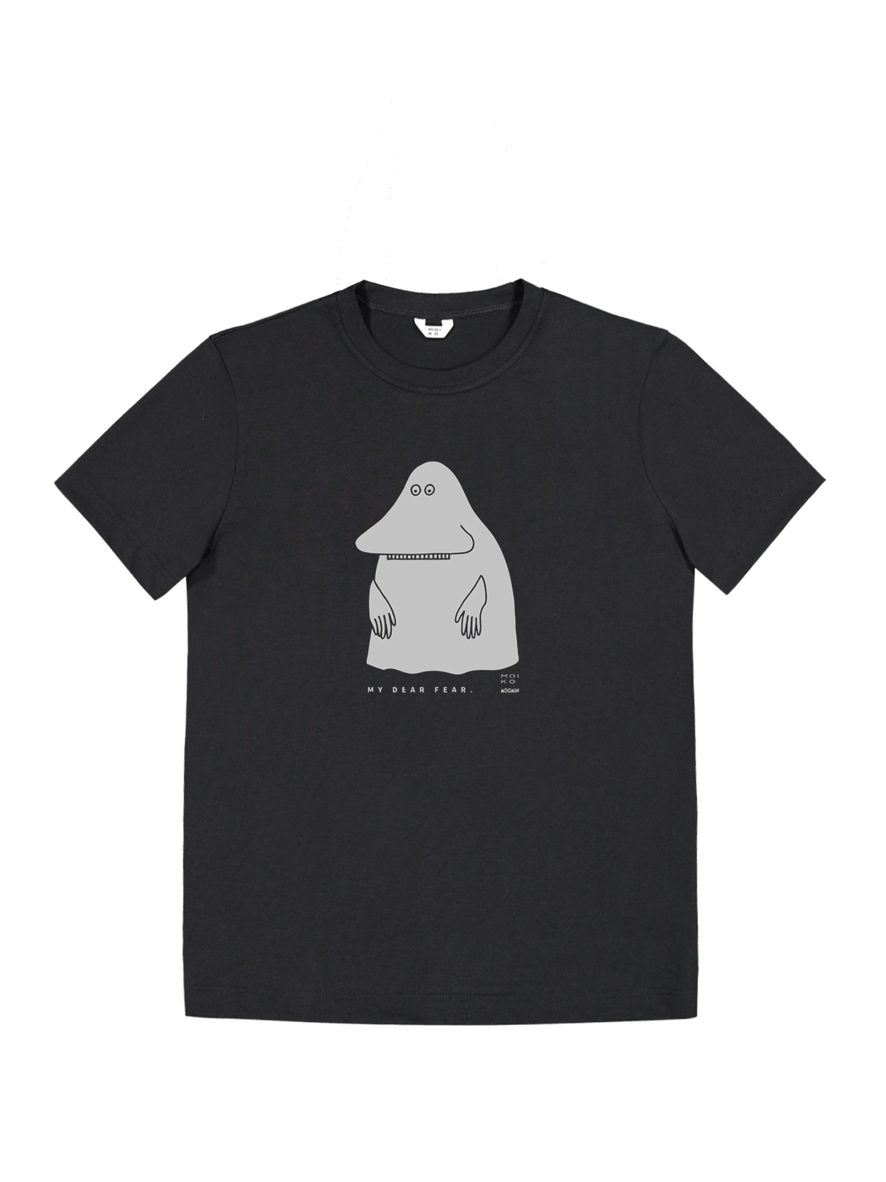 Mörkö Muumi T-paita Musta
