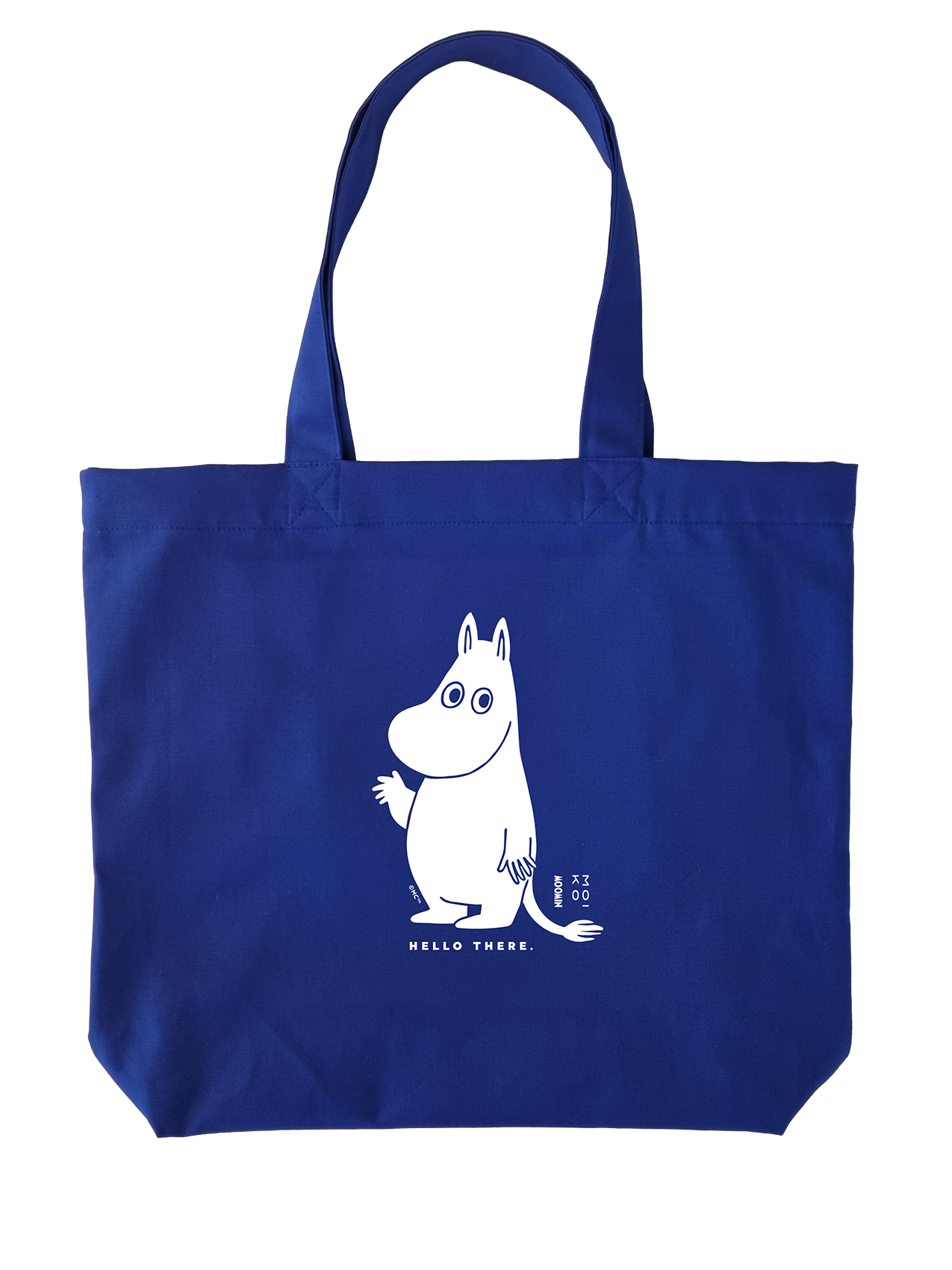 "Hello There" Moomin tote bag