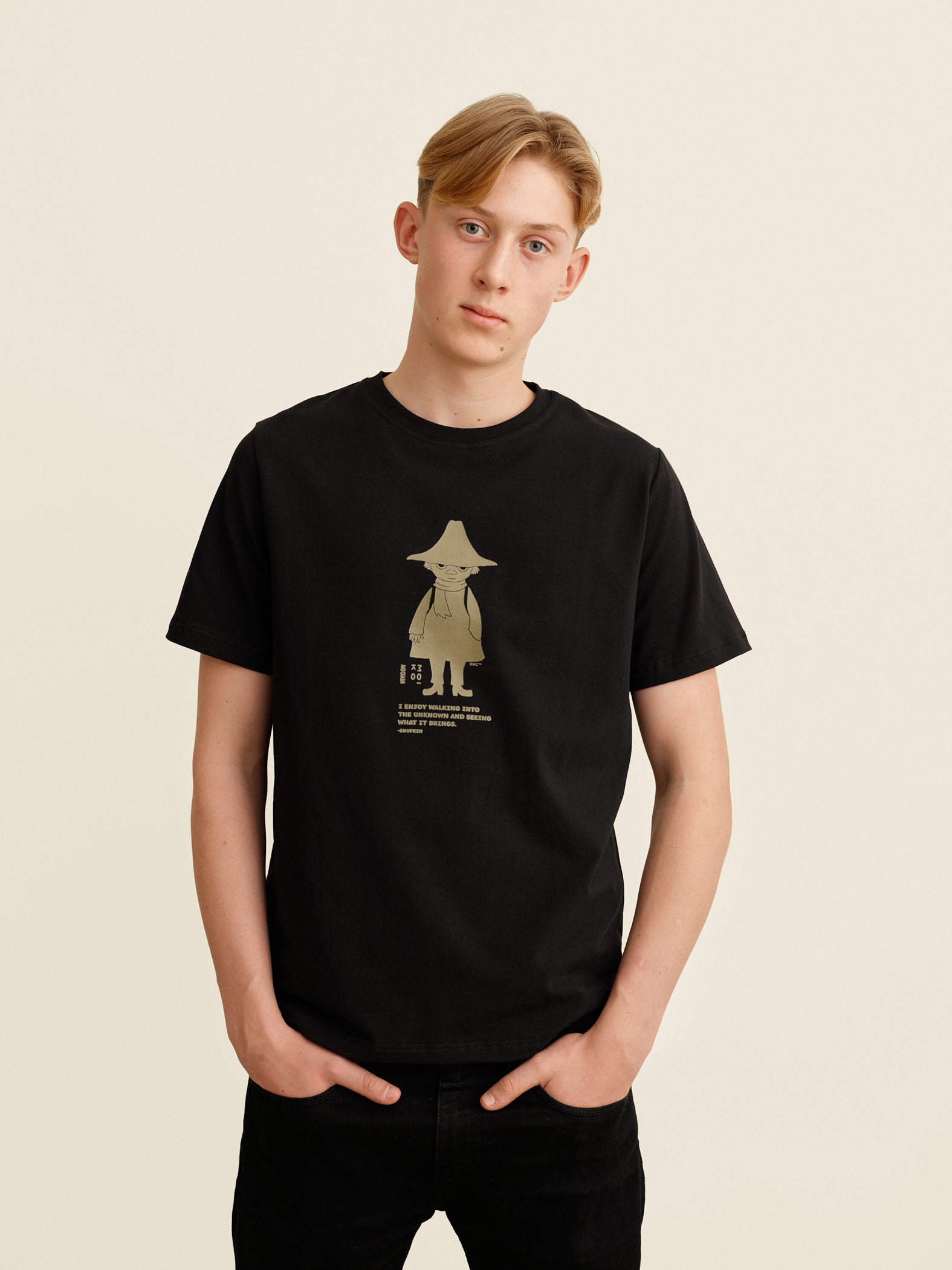 Vaeltaja Nuuskamuikkunen T-paita